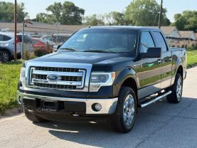 2014 FORD F150 SUPERCREW CAB PICKUP V8, FLEX FUEL, 5.0 LITER XLT PICKUP 4D 5 1/2 FT