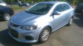 2017 CHEVROLET SONIC SEDAN 4-CYL, 1.8 LITER LT SEDAN 4D