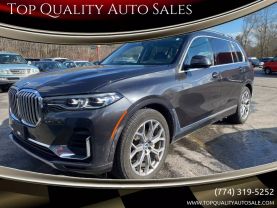 2020 BMW X7 SUV V6, TURBO, 3.0 LITER XDRIVE40I SPORT UTILITY 4D