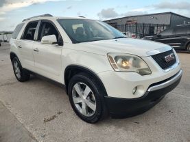 2011 GMC ACADIA SUV V6, 3.6 LITER SLT SPORT UTILITY 4D