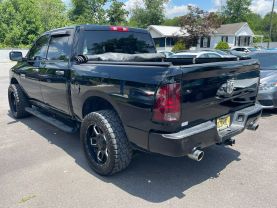 2013 RAM 1500 CREW CAB PICKUP V8, FLEX FUEL, 4.7 LITER TRADESMAN PICKUP 4D 5 1/2 FT