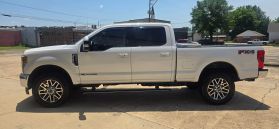 2018 FORD F250 SUPER DUTY CREW CAB PICKUP V8, TURBO DIESEL, 6.7L LARIAT PICKUP 4D 6 3/4 FT