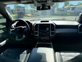 2019 FORD F350 SUPER DUTY CREW CAB PICKUP V8, TURBO DIESEL, 6.7 LITER LARIAT PICKUP 4D 6 3/4 FT