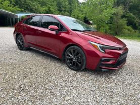 2023 TOYOTA COROLLA SEDAN 4-CYL, DYNAMIC-FORCE, 2.0 LITER SE SEDAN 4D at T&T Repairables - used car dealership in Spencer, Indiana.