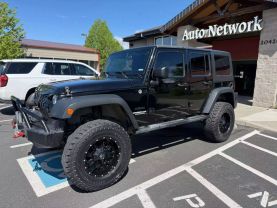 2013 JEEP WRANGLER SUV V6, 3.6 LITER UNLIMITED SPORT SUV 4D