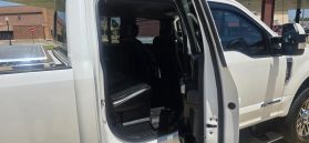 2018 FORD F250 SUPER DUTY CREW CAB PICKUP V8, TURBO DIESEL, 6.7L LARIAT PICKUP 4D 6 3/4 FT