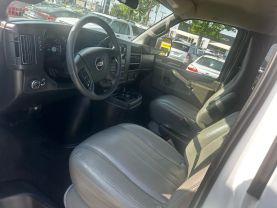 2018 CHEVROLET EXPRESS 2500 PASSENGER PASSENGER V8, FLEX FUEL, 6.0 LITER LT VAN 3D