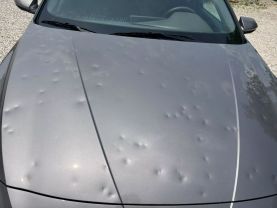2023 HYUNDAI ELANTRA SEDAN 4-CYL, SULEV, 2.0 LITER SEL SEDAN 4D at T&T Repairables - used car dealership in Spencer, Indiana.