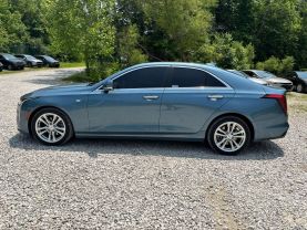 2023 CADILLAC CT4 SEDAN 4-CYL, TURBO, 2.0 LITER LUXURY SEDAN 4D at T&T Repairables - used car dealership in Spencer, Indiana.