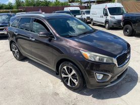 2016 KIA SORENTO SUV V6, GDI, 3.3 LITER EX SPORT UTILITY 4D