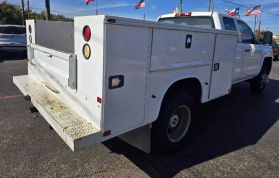 2015 CHEVROLET SILVERADO 3500 HD DOUBLE CAB PICKUP V8, FLEX FUEL, 6.0 LITER WORK TRUCK PICKUP 4D 8 FT