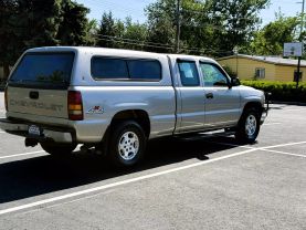 2001 CHEVROLET SILVERADO 1500 EXTENDED CAB PICKUP LIGHT PEWTER METALLIC AUTOMATIC - Capital City Auto