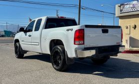2013 GMC SIERRA 1500 EXTENDED CAB PICKUP V8, FLEX FUEL, 5.3 LITER SLE PICKUP 4D 6 1/2 FT