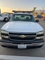 2006 CHEVROLET SILVERADO 1500 REGULAR CAB PICKUP V8, 5.3 LITER WORK TRUCK PICKUP 2D 8 FT