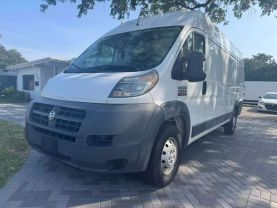 2018 RAM PROMASTER CARGO VAN CARGO V6, VVT, 3.6 LITER 3500 HIGH ROOF EXTENDED VAN 3D