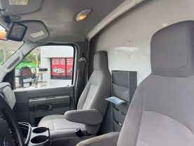 2014 FORD E350 SUPER DUTY CUTAWAY CUTAWAY V8, FLEX FUEL, 5.4 LITER CUTAWAY VAN 2D