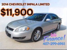 2014 CHEVROLET IMPALA LIMITED SEDAN V6, 3.6 LITER LTZ SEDAN 4D