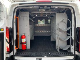 2019 FORD TRANSIT 250 UPFITTED CARGO VAN LOW ROOF 130" WB CARGO VANS V6, ECOBOOST, TWIN TURBO, 3.5 LITER LOW ROOF W/SLIDING SIDE DOOR W/RWB VAN 3D - Eddies Auto Sales