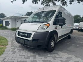 2021 RAM PROMASTER CARGO VAN CARGO V6, VVT, 3.6 LITER 3500 HIGH ROOF EXTENDED VAN 3D