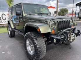 2007 JEEP WRANGLER SUV V6, 3.8 LITER UNLIMITED SAHARA SPORT UTILITY 4D