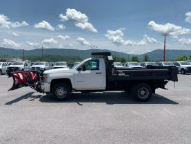 2015 CHEVROLET SILVERADO 3500 HD 9FT DUMP TRUCK WITH 8 1/2 FT BOSS SNOW PLOW DUMP TRUCKS V8, 6.0 LITER REG CAB 2D - Eddies Auto Sales