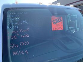 2023 RAM PROMASTER CARGO VAN LOW ROOF 136'' WB CARGO VANS V6, VVT, 3.6 LITER 2500 LOW ROOF VAN 3D - Eddies Auto Sales