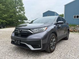 2022 HONDA CR-V SUV 4-CYL, TURBO, 1.5 LITER EX-L SPORT UTILITY 4D at T&T Repairables - used car dealership in Spencer, Indiana.