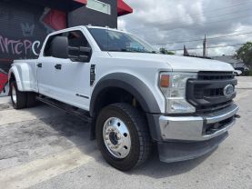 2021 FORD F450 SUPER DUTY CREW CAB PICKUP V8, TURBO DIESEL, 6.7 LITER XL PICKUP 4D 8 FT