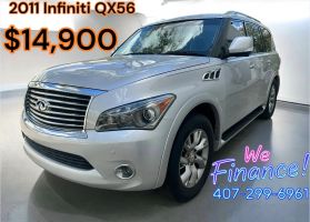 2011 INFINITI QX SUV V8, 5.6 LITER QX56 SPORT UTILITY 4D