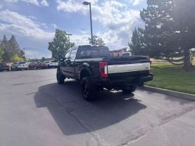 2018 FORD F350 SUPER DUTY CREW CAB PICKUP V8, TURBO DIESEL, 6.7L PLATINUM PICKUP 4D 6 3/4 FT