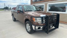 2012 FORD F150 SUPER CAB PICKUP V8, FLEX FUEL, 5.0 LITER XLT PICKUP 4D 6 1/2 FT