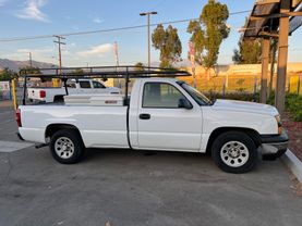 2006 CHEVROLET SILVERADO 1500 REGULAR CAB PICKUP V8, 5.3 LITER WORK TRUCK PICKUP 2D 8 FT