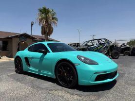 2017 PORSCHE 718 CAYMAN COUPE 4-CYL, TURBO, 2.0 LITER COUPE 2D