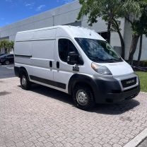 2021 RAM PROMASTER CARGO VAN CARGO V6, VVT, 3.6 LITER 2500 HIGH ROOF VAN 3D