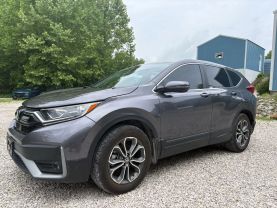 2022 HONDA CR-V SUV 4-CYL, TURBO, 1.5 LITER EX-L SPORT UTILITY 4D at T&T Repairables - used car dealership in Spencer, Indiana.