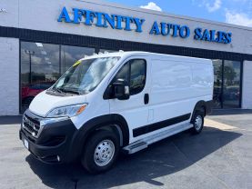 2023 RAM PROMASTER CARGO VAN CARGO V6, VVT, 3.6 LITER 2500 LOW ROOF VAN 3D