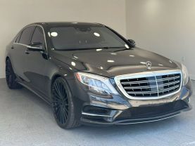 2016 MERCEDES-BENZ S-CLASS SEDAN V8, TWIN TURBO, 4.7 LITER S 550 SEDAN 4D