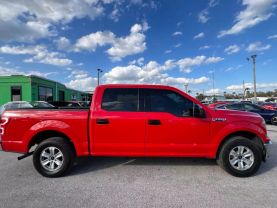 2018 FORD F150 SUPERCREW CAB PICKUP V6, FLEX FUEL, 3.3 LITER XLT PICKUP 4D 5 1/2 FT