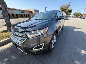 2015 FORD EDGE SUV V6, 3.5 LITER TITANIUM SPORT UTILITY 4D