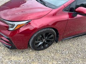2023 TOYOTA COROLLA SEDAN 4-CYL, DYNAMIC-FORCE, 2.0 LITER SE SEDAN 4D at T&T Repairables - used car dealership in Spencer, Indiana.