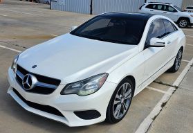 2015 MERCEDES-BENZ E-CLASS COUPE V6, TWIN TURBO, 3.0L E 400 COUPE 2D