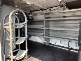 2018 FORD TRANSIT 250 UPFITTED CARGO VAN LOW ROOF  130'' WB CARGO VANS V6, ECOBOOST, TT 3.5L LOW ROOF W/SLIDING SIDE DOOR W/RWB VAN 3D - Eddies Auto Sales
