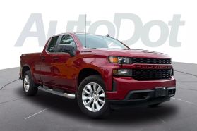 2020 CHEVROLET SILVERADO 1500 DOUBLE CAB PICKUP 4-CYL, TURBO, 2.7 LITER CUSTOM PICKUP 4D 6 1/2 FT