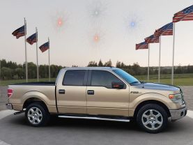 2014 FORD F150 SUPERCREW CAB PICKUP V6, ECOBOOST, 3.5L XLT PICKUP 4D 5 1/2 FT