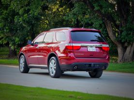 2013 DODGE DURANGO SUV V8, HEMI, 5.7 LITER CREW SPORT UTILITY 4D