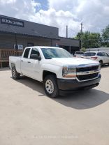 2016 CHEVROLET SILVERADO 1500 DOUBLE CAB PICKUP V6, ECOTEC3, FF, 4.3L WORK TRUCK PICKUP 4D 6 1/2 FT at Motors On Wheels - used car dealership in Houston, Texas.