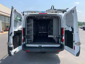 2018 FORD TRANSIT 250 UPFITTED CARGO VAN LOW ROOF  130'' WB CARGO VANS V6, ECOBOOST, TT 3.5L LOW ROOF W/SLIDING SIDE DOOR W/RWB VAN 3D - Eddies Auto Sales