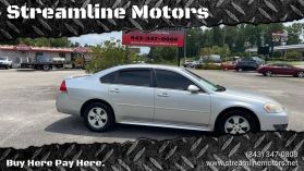 2011 CHEVROLET IMPALA SEDAN V6, FLEX FUEL, 3.5 LITER LT SEDAN 4D