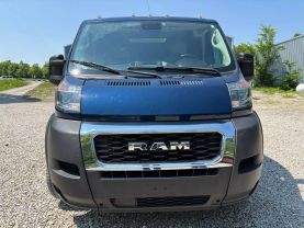 2021 RAM PROMASTER CARGO VAN PASSENGER V6, VVT, 3.6 LITER 1500 LOW ROOF VAN 3D at T&T Repairables - used car dealership in Spencer, Indiana.