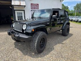 2016 JEEP WRANGLER SUV V6, 3.6 LITER UNLIMITED SAHARA SPORT UTILITY 4D